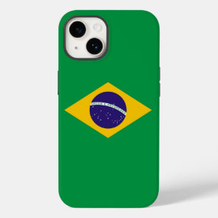 Patriotic Apple Case-Mate, Brazil Flag Case-Mate i iPhone 14 Case