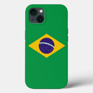 Patriotic Apple Case-Mate, Brazil Flag iPhone 13 Case