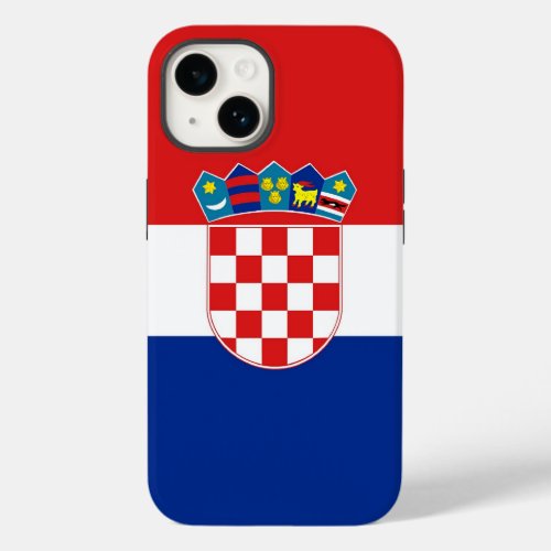 Patriotic Apple Case_Mate Croatia Flag Case_Mate  Case_Mate iPhone 14 Case