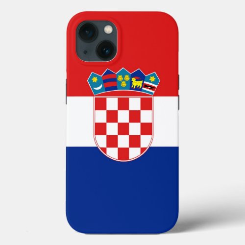Patriotic Apple Case_Mate Croatia Flag iPhone 13 Case