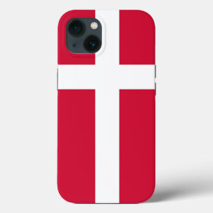 Patriotic Apple Case-Mate, Denmark Flag iPhone 13 Case