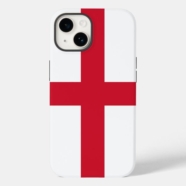 Patriotic Apple Case-Mate, England flag Case-Mate  iPhone Case (Back)
