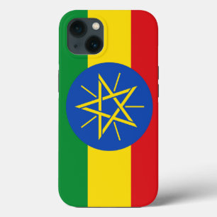 Patriotic Apple Case-Mate, Ethiopian flag iPhone 13 Case