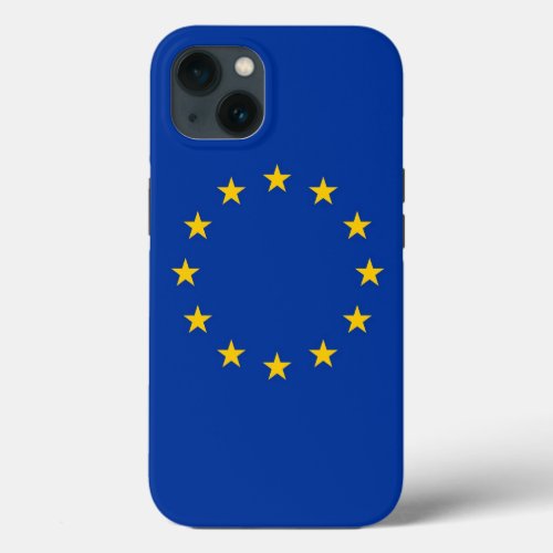 Patriotic Apple Case_Mate European Union Flag iPhone 13 Case