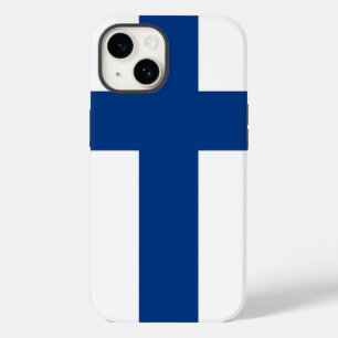 Patriotic Apple Case-Mate, Finland Flag Case-Mate Case-Mate iPhone 14 Case
