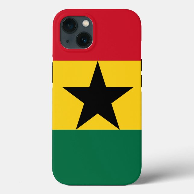 Patriotic Apple Case-Mate, Ghana flag Case-Mate iPhone Case (Back)