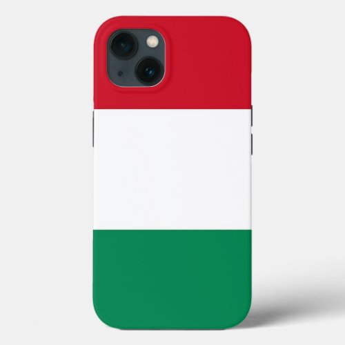 Patriotic Apple Case_Mate Hungary Flag iPhone 13 Case