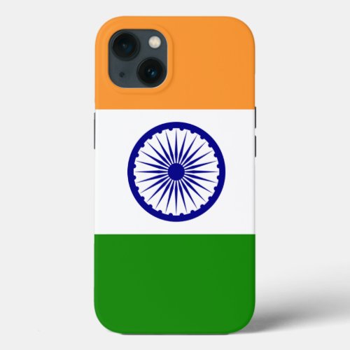 Patriotic Apple Case_Mate India flag iPhone 13 Case