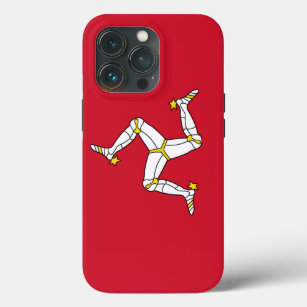 Patriotic Apple Case-Mate, Isle of Man flag iPhone 13 Pro Case
