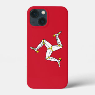 Patriotic Apple Case-Mate, Isle of Man flag iPhone 13 Mini Case
