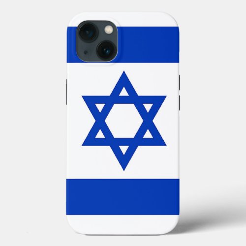 Patriotic Apple Case_Mate Israel flag iPhone 13 Case