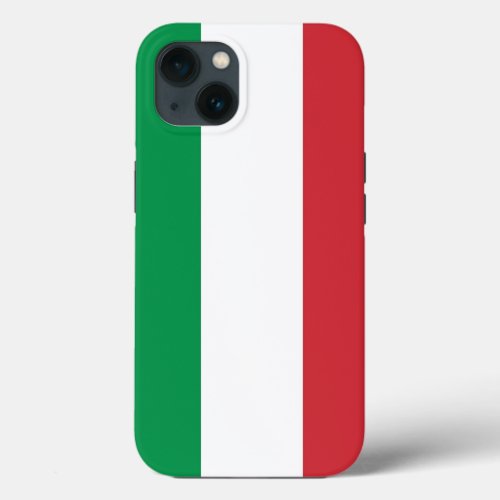 Patriotic Apple Case_Mate Italy flag iPhone 13 Case