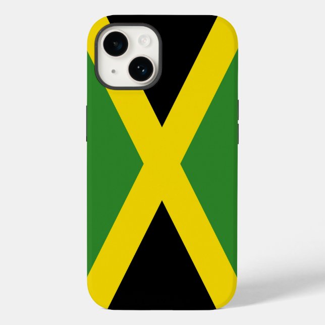 Patriotic Apple Case-Mate, Jamaica flag Case-Mate  iPhone Case (Back)