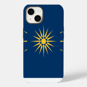 Patriotic Apple Case-Mate, Macedonia Flag iPhone 14 Case