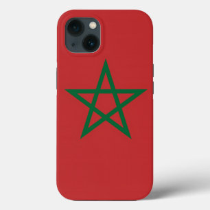 Patriotic Apple Case-Mate, Morocco Flag iPhone 13 Case