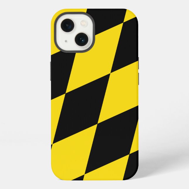 Patriotic Apple Case-Mate, Munich flag Iphone Case (Back)