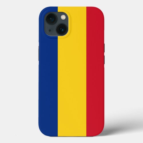 Patriotic Apple Case_Mate Romania flag iPhone 13 Case