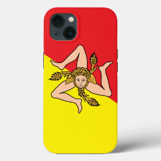 Patriotic Apple Case-Mate, Sicily flag iPhone 13 Case