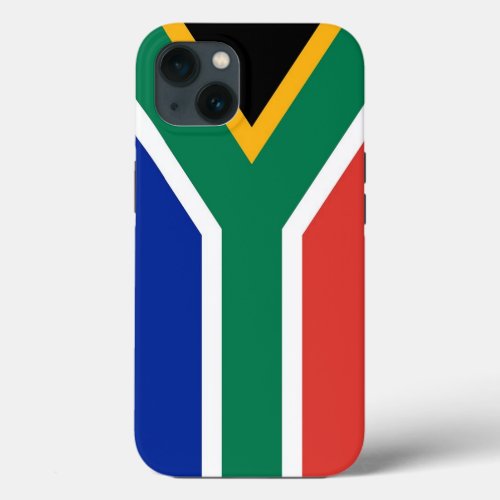 Patriotic Apple Case_Mate South Africa flag iPhone 13 Case
