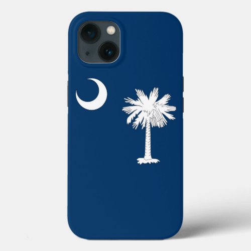 Patriotic Apple Case_Mate South Carolina flag iPhone 13 Case