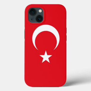 Patriotic Apple Case-Mate, Turkey flag iPhone 13 Case