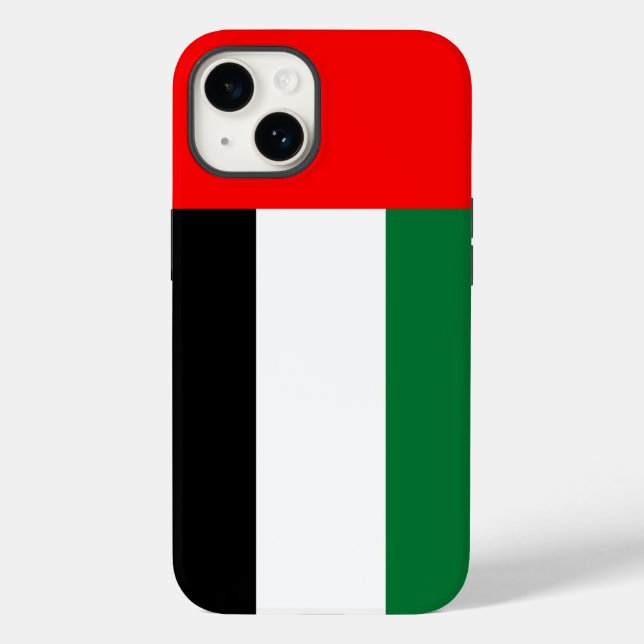Patriotic Apple Case-Mate, UAE flag Case-Mate iPho Case-Mate iPhone Case (Back)