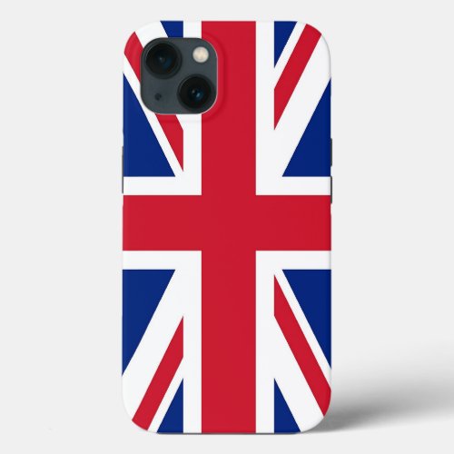 Patriotic Apple Case_Mate United Kingdom flag iPhone 13 Case