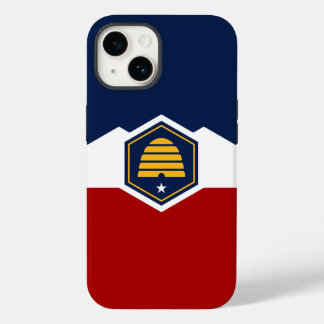 Patriotic Apple Case-Mate, Utah Flag, USA Case-Mate iPhone 14 Case