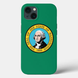 Patriotic Apple Case-Mate, Washington flag iPhone 13 Case