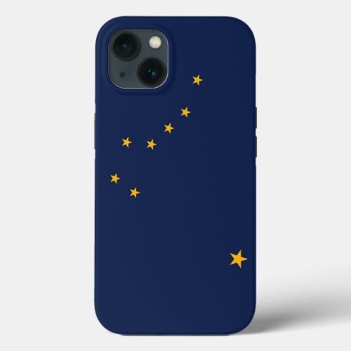 Patriotic Apple iPhone 13 Case_Mate Alaska flag iPhone 13 Case