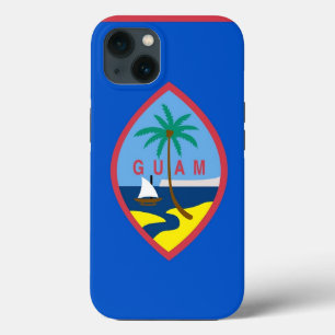 Patriotic Apple iPhone 13 Case-Mate, Guam iPhone 13 Case