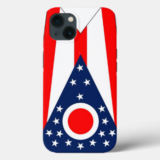 Patriotic Apple iPhone 13 Case-Mate, Ohio Flag Case