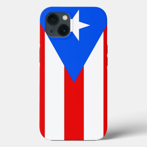 Patriotic Apple iPhone 13 Case_Mate Puerto Rico iPhone 13 Case