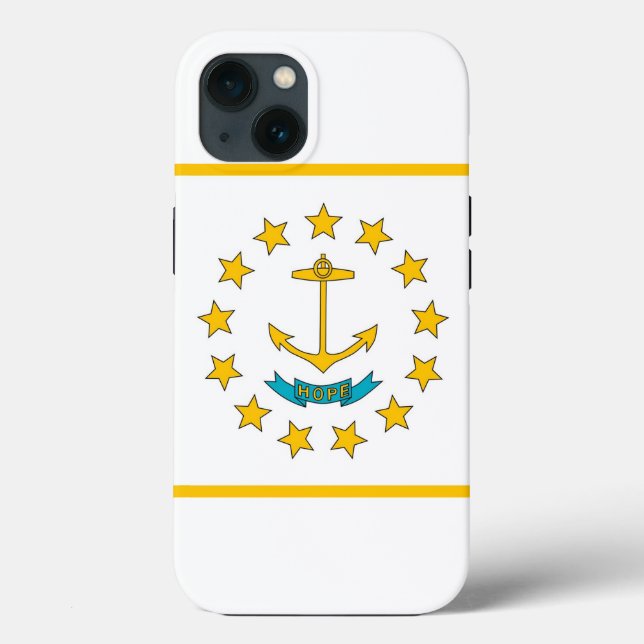 Patriotic Apple iPhone 13 Case-Mate, Rhode Island  Case-Mate iPhone Case (Back)