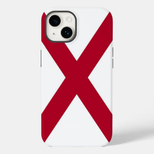 Patriotic Apple iPhone 14 Case-Mate, Alabama flag Case-Mate iPhone 14 Case