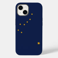 Patriotic Apple iPhone 14 Case-Mate, Alaska flag