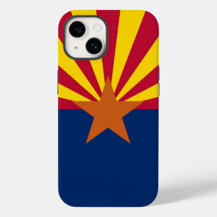 Patriotic Apple iPhone 14 Case-Mate, Arizona flag Case-Mate iPhone 14 Case