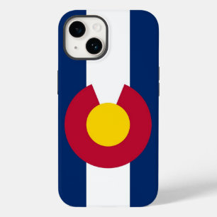 Patriotic Apple iPhone 14 Case-Mate, Colorado flag Case-Mate iPhone 14 Case