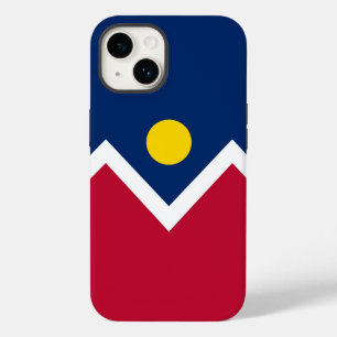 Patriotic Apple iPhone 14 Case-Mate, Denver flag Case-Mate iPhone 14 Case