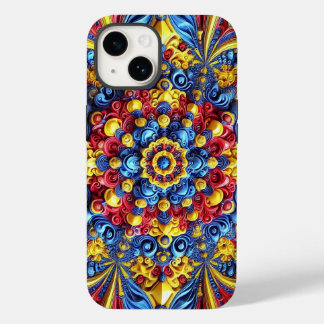 Patriotic Apple iPhone 14 Case-Mate Romania Colors Case