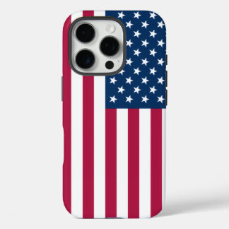 Patriotic Apple iPhone 15 Pro Case-Mate, USA flag iPhone 16 Pro Case