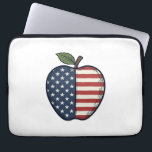 Patriotic Apple Vintage Engraving Vector Design_1 Laptop Sleeve<br><div class="desc">Patriotic Apple Vintage Engraving Vector Design_1</div>