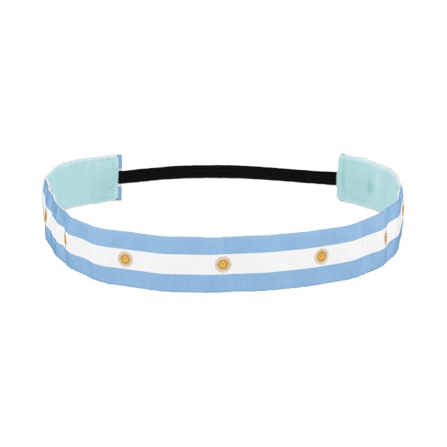 Patriotic Argentinian Flag Athletic Headband