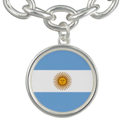 Patriotic Argentinian Flag Bracelet