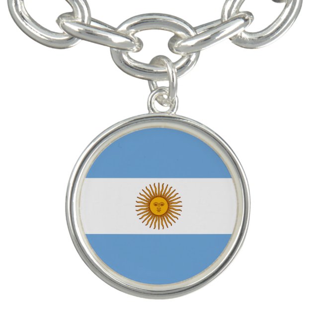 Patriotic Argentinian Flag Bracelet (Design)