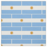 Patriotic Argentinian Flag Fabric