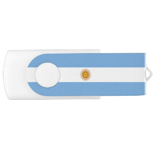 Patriotic Argentinian Flag Flash Drive