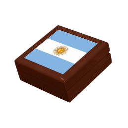 Patriotic Argentinian Flag Gift Box