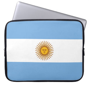 Patriotic Argentinian Flag Laptop Sleeve