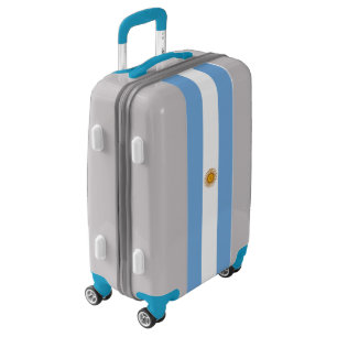 Patriotic Argentinian Flag Luggage